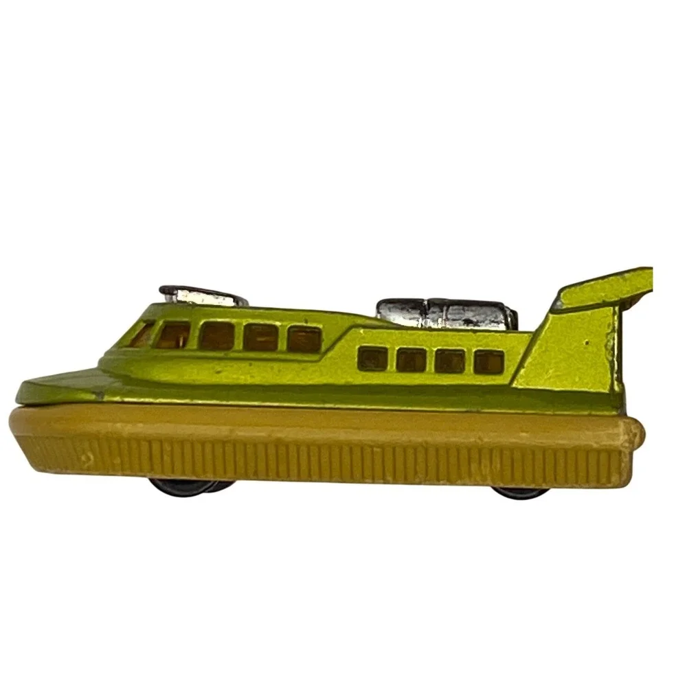 VTG Matchbox Superfast No 72 & 2 Hovercraft 1972 Lesney Made in‎ England Green